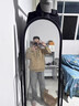 Cebrodz法國 衛衣男oversize美式重磅春季新款寬松潮牌大碼連帽男士外套 咖色 L 曬單實(shí)拍圖