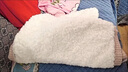 巷詹新款棉服女高級(jí)感小香風(fēng)寬松羊羔毛冬季保暖加厚毛毛絨上衣外套潮 白色 加棉 加厚 S 建議105以內(nèi) 曬單實(shí)拍圖