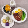 樓茂記彩色方糕黃耐糕 寧波特產(chǎn)黑米桂花紫薯糯米糕傳統(tǒng)糕點心 彩色方糕260g 曬單實拍圖