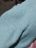 耿銳（gengrui）女裝仿水貂絨毛衣女2025秋冬季新款慵懶風(fēng)加厚寬松圓領(lǐng)針織打底衫 藍色 2XL 125-135斤 曬單實(shí)拍圖