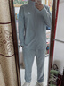 安踏休閑褲男秋冬季加絨加厚棉質(zhì)長(zhǎng)褲直筒寬松褲子衛(wèi)褲男褲運(yùn)動(dòng)褲男 A款灰花灰【直筒-加絨】 L /175 曬單實(shí)拍圖