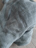 南极人（Nanjiren）免洗全棉A类毛巾被纯棉空调被夏季毛毯盖毯办公室午睡毯毛巾毯子 湛蓝【A类全棉 亲肤透气】 180x200cm【A类单人毯】 实拍图