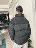 Colombass羽絨服男短款2024立領(lǐng)潮牌情侶輕便男士防寒保暖秋冬裝外套 黑色 L (175) (建議115-135斤) 曬單實拍圖