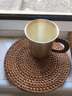 銀器時(shí)代銀水杯足銀999銀杯子家用子馬克杯咖啡杯純手工銀茶杯茶缸杯 170ml 素面款120克足銀999+證書(shū) 足銀999 證書(shū) 禮盒包裝 曬單實(shí)拍圖
