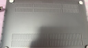 HRHPYM適用于macbook pro13蘋果電腦保護殼M1/M2/M4筆記本保護套macpro16電腦外殼air13寸配件2025 logo鏤空電腦殼【下單送同圖鍵盤膜 BU-016 A2289/ 曬單實拍圖