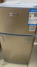 志高（CHIGO）小冰箱 雙門(mén)宿舍租房小戶(hù)型家用 冷藏冷凍雙開(kāi)門(mén) 迷你電冰箱節能保鮮小冰箱 BCD-66A128D 金【加厚款】 曬單實(shí)拍圖