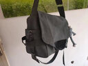 酷咖單肩包男大容量斜挎包可放A4書(shū)本出行郵差包初中高中女大學(xué)生 灰色(帶灰蛙掛件) 曬單實(shí)拍圖