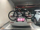 真圖車載汽車自行車架后掛架懸掛架車尾后背攜車后掛式轎車SUV兩廂車 不銹鋼 SUV專用增高款（帶防盜） 曬單實拍圖
