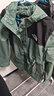 The North Face北面防風(fēng)夾克情侶款戶(hù)外防潑外套8DGC 鴨綠/LFW L 曬單實(shí)拍圖
