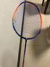 威克多（VICTOR）勝利羽毛球拍單拍全碳素纖高磅HMRLEX進(jìn)攻型TK-HMR鐵錘PRO 大鐵錘 HMR-F普魯士藍4U VS100線(xiàn)默認23磅 曬單實(shí)拍圖