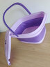 崇朗三麗鷗可折疊泡腳桶家用兒童小孩足浴洗腳盆過(guò)小腿保溫手提便攜式 紫色庫洛米1個(gè) 三麗鷗折疊泡腳桶 曬單實(shí)拍圖