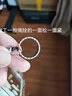 搗旦國度 手機掛繩短款手機鏈防摔耐磨手機掛件掛飾心經(jīng)創(chuàng)意中國風鈦鋼指環(huán)扣個性手機指環(huán)扣 六字真言鈦鋼-亮銀 曬單實拍圖
