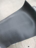 汽車通用腳墊自由裁剪橡膠乳膠PVC電動(dòng)車SUV貨車防水防滑腳墊單片 黑色 50厘米X70厘米 曬單實(shí)拍圖