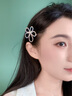 目柔 花朵發(fā)夾韓版頭飾水鉆碎發(fā)邊夾子少女新款網(wǎng)紅ins發(fā)飾 AB鉆花朵發(fā)夾 曬單實(shí)拍圖