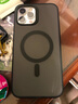 Benks 蘋(píng)果12ProMax手機殼iPhone12pro輕砂保護套磁吸半透明磨砂超薄防摔男女潮款 磁吸款【透黑】氣囊防摔+輕奢磨砂+原機手感 iPhone12ProMax【6.7英寸】 曬單實(shí)拍圖