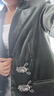 MAXRIENY【商場(chǎng)同款】幽徑綠廓形絲絨外套秋季通勤風(fēng)西服上衣女 沼澤綠 S 01 曬單實(shí)拍圖