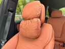 suvmch奔馳汽車(chē)頭枕S級(jí)邁巴赫護(hù)頸枕E300LC260L腰靠GLC車(chē)內(nèi)裝飾用品大全 奔馳頭枕一對(duì)裝 【赭石棕】 曬單實(shí)拍圖