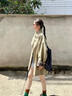 GARNUO卡其色風(fēng)衣外套女短款2025春秋新款早初秋小個子高級感英倫風(fēng)大衣 卡其色 S 曬單實拍圖