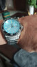 野狼手表男綠水鬼男士潛水全自動(dòng)機械表男氚氣夜光防水運動(dòng)男表V1032 冰藍面-藍光 曬單實(shí)拍圖