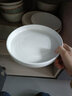 造器 西餐牛排深盤高級感家用菜盤ins風(fēng)陶瓷創(chuàng)意網(wǎng)紅白色好看日式盤子西餐盤沙拉 7英寸拉斐爾深盤 曬單實拍圖