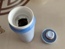 膳魔師（THERMOS）輕量不銹鋼真空保溫杯 便攜直身杯 JOG-250-LB 藍色 曬單實(shí)拍圖