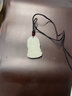 藝鉑緣真玉四臂觀音吊墜男雙面雕刻玉墜千手菩薩掛件玉佩玉石項鏈玉牌 四臂觀音【49*36mm】 曬單實拍圖