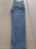 AEMAPE蘋(píng)果2026新款春秋款矮個(gè)子八分牛仔褲男定制寬松直筒160cm九分褲 【薄款】3318#淺藍色（褲長(cháng)93cm) 33  (2尺6) 曬單實(shí)拍圖
