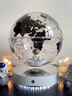 HCNT客廳擺件創(chuàng  )意家居裝飾品輕奢高檔黑科技磁懸浮透明地球儀七夕禮物 藍牙音響鏡面懸浮20cm銀色地球儀球 無(wú)規格 曬單實(shí)拍圖