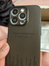 墨迪（Muedy）適用蘋果14手機殼iPhone14ProMax超薄磨砂plus全包硅膠防摔散熱套男 【石墨黑】+鋼化膜 蘋果14Pro 曬單實拍圖