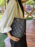 Tory Burch  湯麗柏琦【線上專享】 WLIIA 鏈條托特包女包TB 148250 黑色 001 OS 曬單實拍圖