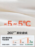 松山棉店商場(chǎng)同款自由穿兒童柔軟棉保暖套裝A類插肩袖深藍(lán)150cm 曬單實(shí)拍圖