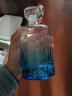 极度空间酒瓶空瓶500ML*2玻璃瓶高档酒坛存酒瓶空酒瓶泡酒瓶小酒瓶 蓝色底 实拍图