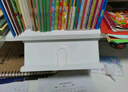 美好童年（MEIHAOTONGNIAN） 兒童書桌書架桌上加高置物架實(shí)木收納閱讀架家用桌面書架 92cm白色書架/進(jìn)口天然實(shí)木 曬單實(shí)拍圖