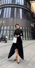 妃奧絨黑色高領(lǐng)長(cháng)袖針織打底衫女秋冬季新款內搭修身保暖衣上衣顯瘦毛衣 黑色 45/55kg/M 【贈運費險 現貨速發(fā)】 曬單實(shí)拍圖