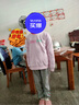 鴻星爾克（ERKE）童裝男女大小童衛(wèi)衣兒童冬季加厚保暖上衣薰衣草紫150 曬單實拍圖
