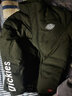 dickiesDickies羽絨服 假兩件字母印花多口袋羽絨服男士休閑9550 軍綠色 M 曬單實拍圖