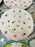 德國(guó)唯寶（Villeroy&Boch）小花園系列 進(jìn)口精細(xì)餐具瓷器 歐式餐盤 家用餐盤碗精細(xì)瓷器 平盤 26cm 曬單實(shí)拍圖