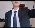 春秋季黑色西裝套裝伴郎服男西服兄弟團(tuán)衣服結(jié)婚禮服正裝高中大學(xué) 黑西裝+馬甲+白襯衫+西褲+領(lǐng)帶) 2XL (136-150斤) 曬單實(shí)拍圖