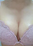 LHGV高端品牌內(nèi)衣女前扣美背蕾絲少婦小胸聚攏胸罩套裝送女友禮物生日 淺藍(lán)色套裝 75B 【AB小胸聚攏】 曬單實(shí)拍圖