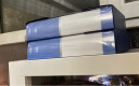 金得利 5个装 100页 A4大容量资料册 插袋档案文件夹 文件册 学生用试卷收纳册 透明插页袋 蓝色 TD010-5 实拍图