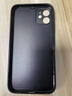 越晴適用 蘋果11手機殼保護套iphone11pro  max全包防摔超薄磨砂直邊金屬防指紋男女硬殼 蘋果11【黑色】 曬單實拍圖
