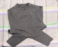 皮爾卡丹（pierre cardin）棉質(zhì)半高領(lǐng)打底衫男士長(cháng)袖t恤純色中領(lǐng)秋冬男裝體恤外穿秋衣針織 G-YP192半高領(lǐng)炭灰色 3XL 160-175斤 曬單實(shí)拍圖