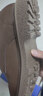 羅蒙（ROMON）皮鞋男士新款商務(wù)休閑鞋男正裝英倫圓頭男鞋軟底復古低幫工裝鞋子 卡其色 44 碼 曬單實(shí)拍圖
