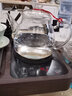 陶臣（TAOCHEN） 黑茶蒸茶壺 加厚耐熱玻璃蒸汽壺 全玻璃燒水蒸茶器 蒸汽壺泡茶壺 C款單蒸茶壺 1.3L 曬單實(shí)拍圖