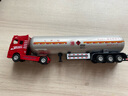 車(chē)致精邦1:60合金油罐運輸車(chē)液化天然氣罐車(chē)模型兒童仿真工程車(chē)半掛車(chē) 天然氣罐車(chē)紅色彩盒裝 曬單實(shí)拍圖
