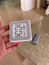 秒秒測 溫濕度計經(jīng)典款水墨屏辦公家用室內外LCD款迷你MIINI溫度計測溫度濕度記錄儀計廚房浴室 秒秒測溫濕度計（墨水屏經(jīng)典款）+2節備用電池 曬單實(shí)拍圖