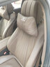 夢佑奔馳頭枕護(hù)頸枕E級腰靠枕車內(nèi)飾用品E300L GLC260L C200L改裝飾品 【奔馳刺繡標(biāo)真皮手感款】 栗棕色 （頭枕）2個裝 曬單實(shí)拍圖
