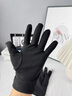 詩(shī)莉莎男士開(kāi)車(chē)耐磨防滑駕駛員專(zhuān)用手套冬天觸屏春秋季騎車(chē)透氣防汗薄款 黑色 曬單實(shí)拍圖
