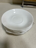 雅言陶瓷異形碗米飯碗 陶瓷白色餐具 點(diǎn)心碗沙拉碗面碗湯碗  小號(hào)斗笠碗1個(gè) （直徑12.7cm） 曬單實(shí)拍圖