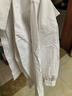 羅蒙兒童白襯衫男童女童長(cháng)袖小學(xué)生表演校園服飾 白色 130 曬單實(shí)拍圖